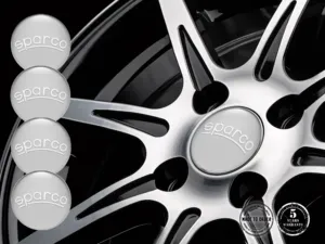 Sparco Adesivo Cupola Stile Loghi Ruota Esclusivi